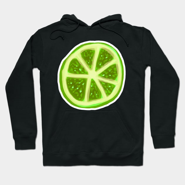 Lime Slice Hoodie by saradaboru